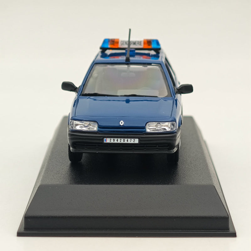 1/43 Norev Renault R21 Nevada 1994 Sw Station Wagon Gendarmerie Diecast Blue