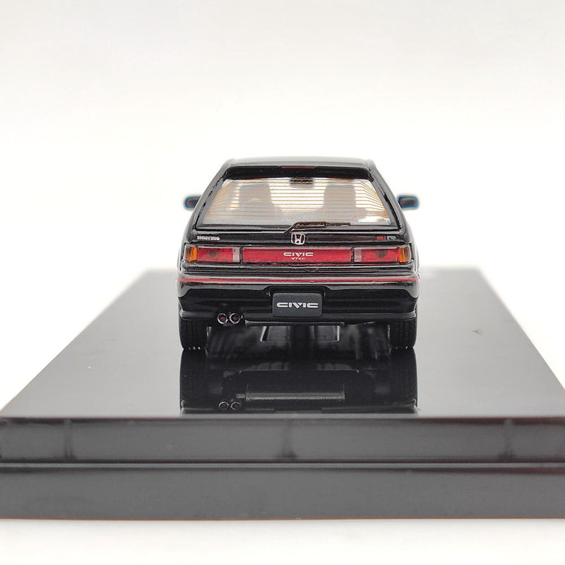 1/64 Hobby Japan Honda Civic (EF9) SiR Ⅱ HJ641031ABK Diecast Model Car Black