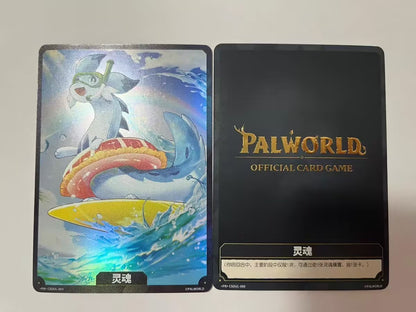 Palworld Card Game Soul Promo Foil Chillet & Summer Chillet 2 Card Set Chinese