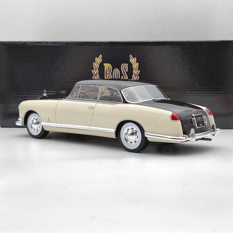 BOS 1/18 Mercedes-Benz 300B Pininfarina 1955 BOS124 Resin Model Limited Black