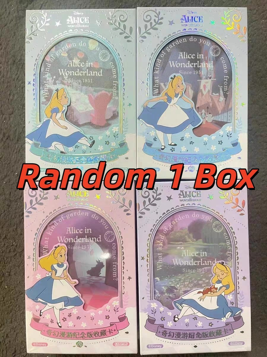 Disney Alice in Wonderland Card Fun Collectible Trading Cards Sealed Random 1Box