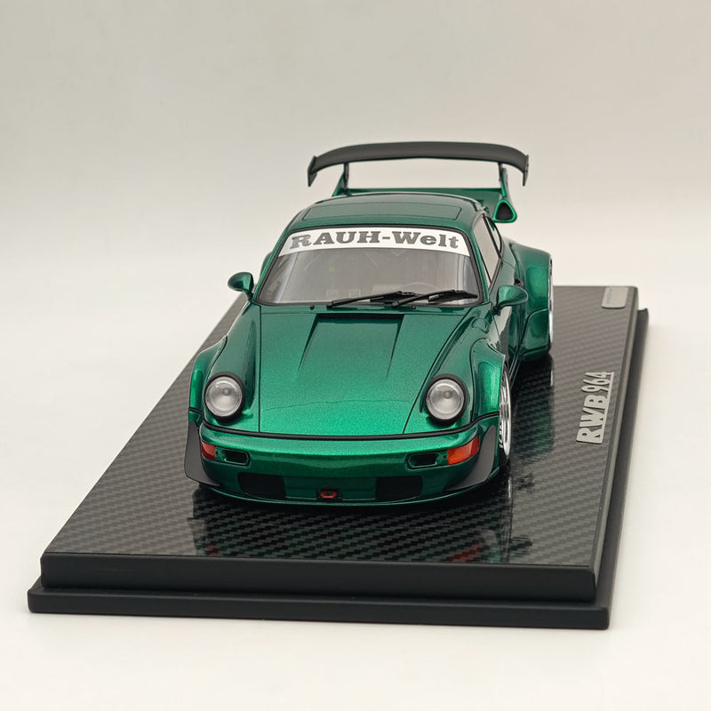 *RARE* TGM Model 1/18 RWB Porsche 911 964 Metallic Green TGM18002 Resin Limited Edition Collection