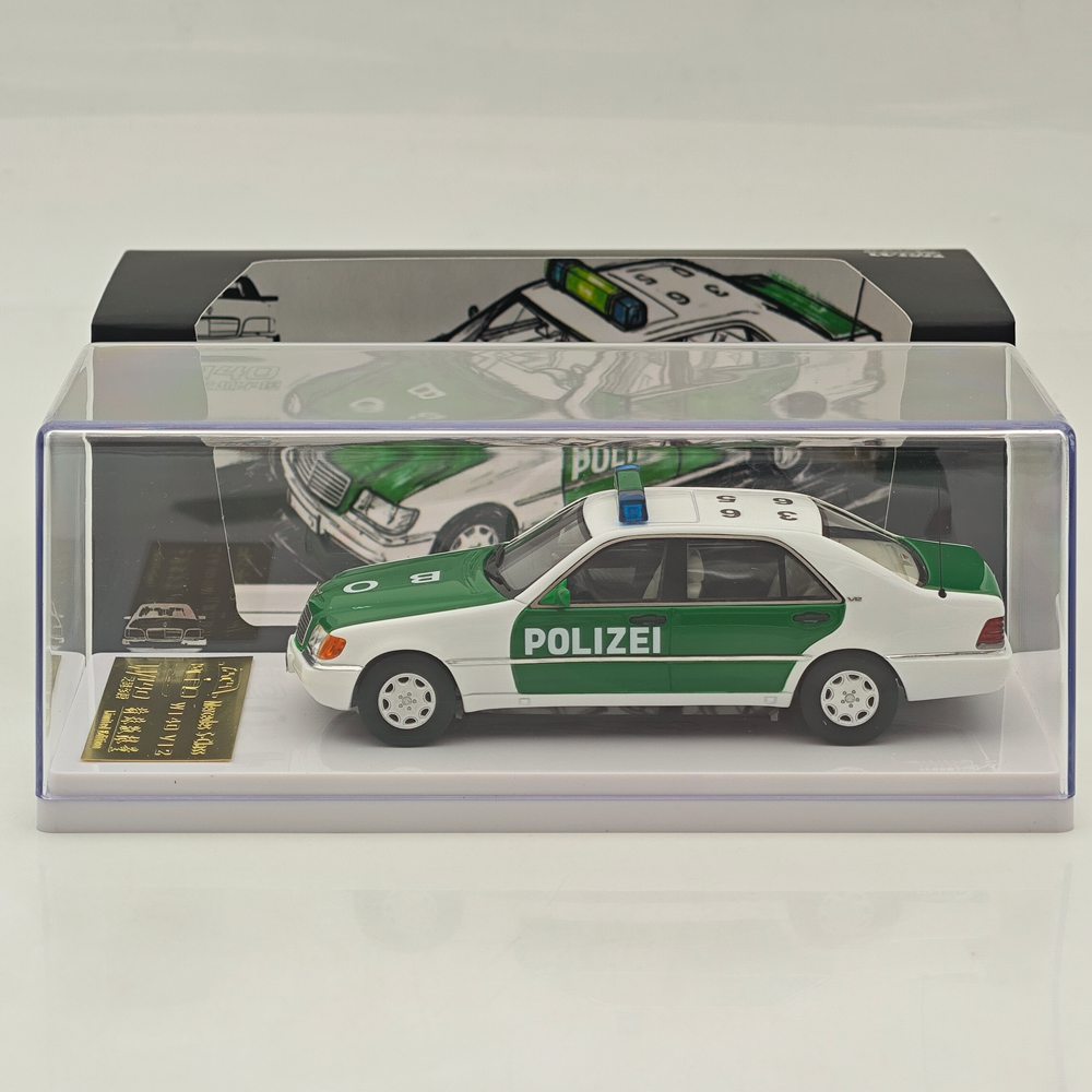 WTX 1:43 W140 V12 Thai Royal S-Class Resin Car Model Collectible Gifts Limited