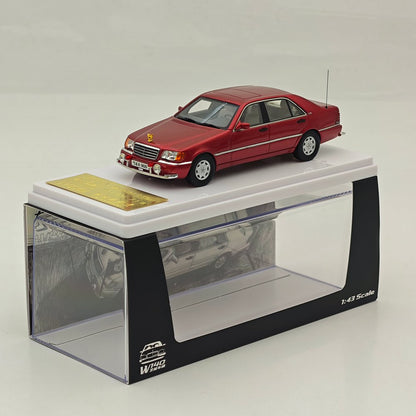 WTX 1:43 W140 V12 Thai Royal S-Class Resin Car Model Collectible Gifts Limited