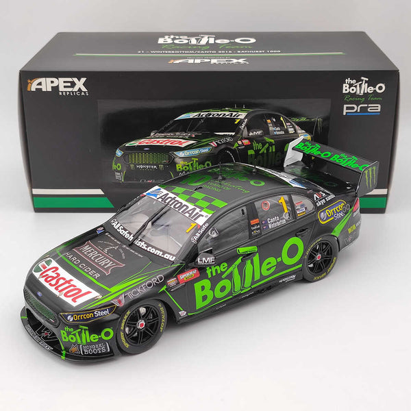 1/18 Apex Ford The Bottle-O #1 -Winterbottom/Canto 2016 -Bathurst 1000 AD81420 Diecast Models Car Limited Collection Toys Gift