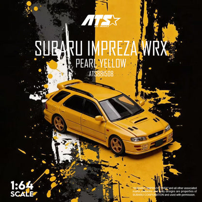 Pre-order ATS 1:64 Impreza WRX STI GC Wagon Sport Model Diecast Metal Car Limited Collection