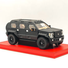 1/18 G-PATTON George S. Patton SUV Off-road Modèle de voiture en résine noire Collection limitée Cadeau automobile 
