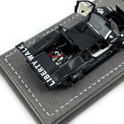 Topart 1:64 LBWK Lamborghini Countach #41 Diecast Alloy Collectible Model Car