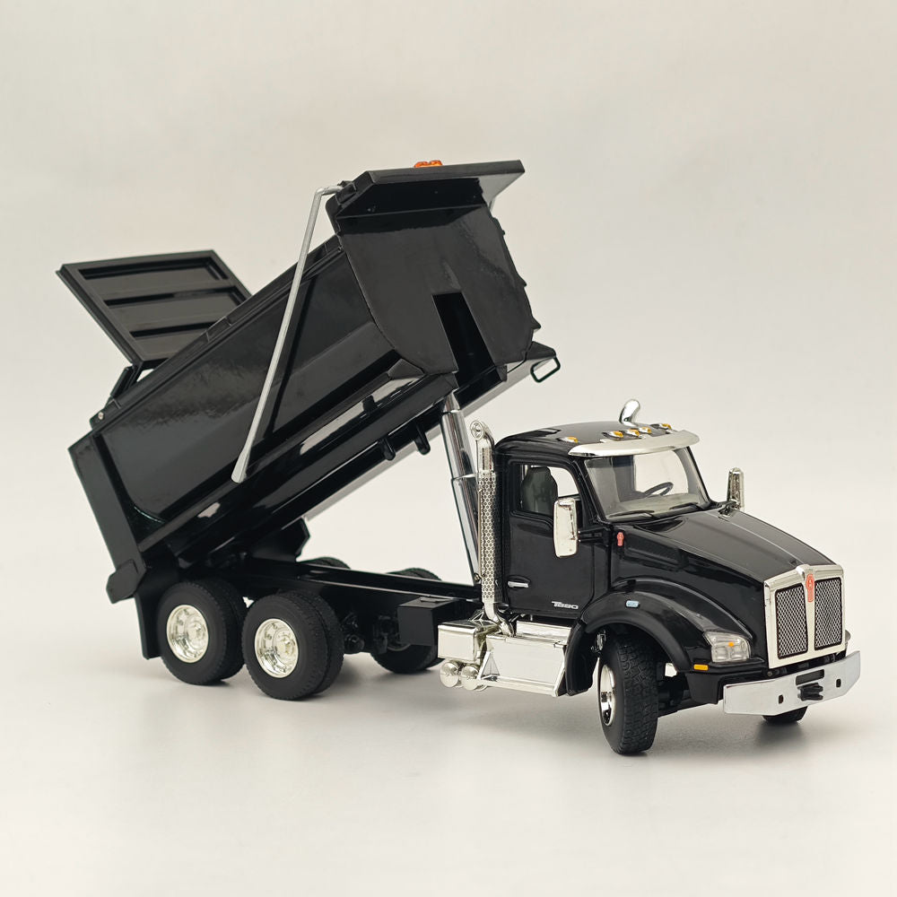 FIRST GEAR 1/50 Kenworth T880 Dump Truck Black 50-3468 DIECAST Model Truck Collection