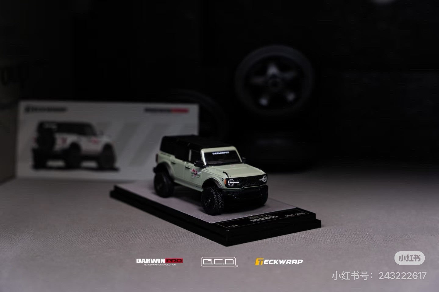GCD 1:64 for Bronco SUV DarwinPRO Color Scheme SZ Cool Car Show Collectible Gifts Car Models Gifts