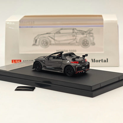 Mortal 1:64 Honda S660 Mugen Convertible with top cover Diecast Toys Car Models Collection Gifts Limited Edition