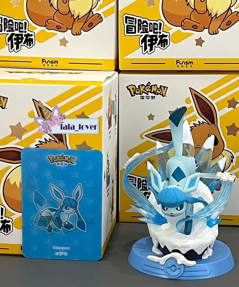 Funism Pokémon Eevee Evolution Adventure Series 2 Case of 9 Blind Boxes Sylveon