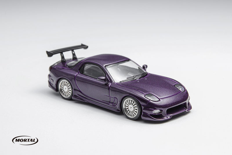 Mortal 1:64 Mazda RX7 Veilside Diecast Toys Car Models Hobby Collection Gifts The Fast and the Furious