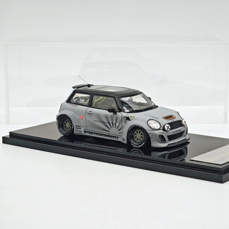 ENGUP 1/43 LB Mini Cooper R56 Resin Car Models Limited Collection Grey