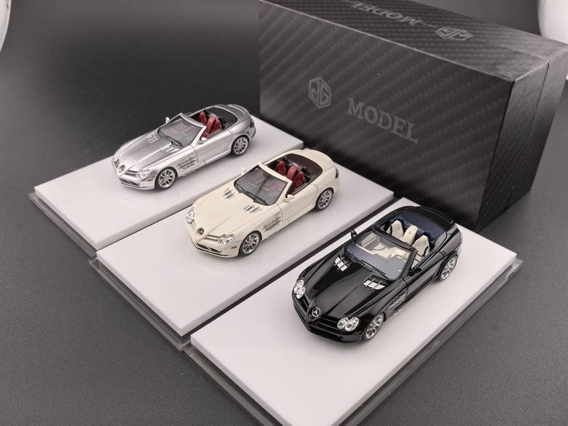 Pre-sale JG 1:64 Mercedes Benz SLR Convertible Resin Miniature Toys Car Models Collection Gifts