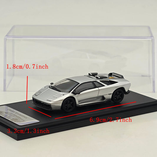 Rhino Model RM 1:64 Diablo Eccentrica Green/Silvery with detachable tailgate Diecast Model Car Collectible