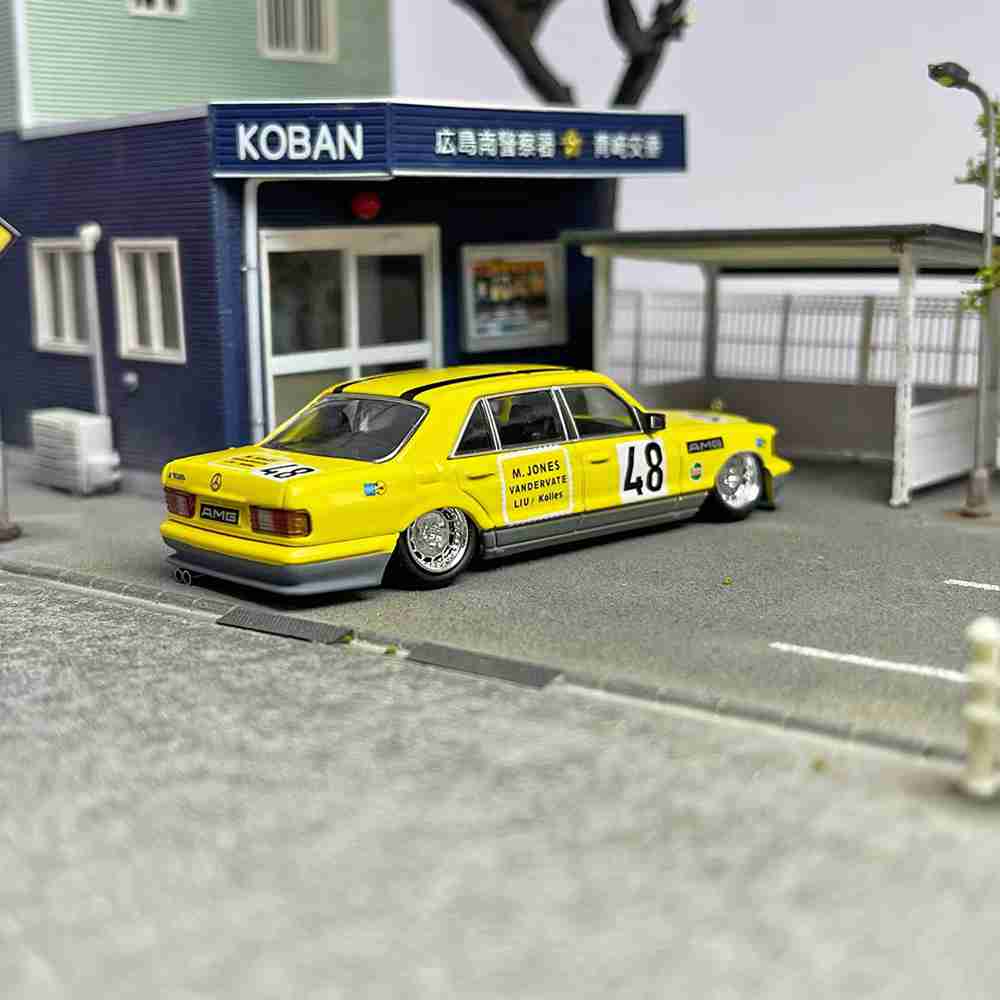 Master 1:64 Mercedes-Benz S560sel W126 6th Diecast Toys Car Models  Collection Gifts Limited Edition