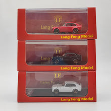 LF 1:64 Honda S800 Modified Diecast Toys Car Models Miniature Hobby with dolls