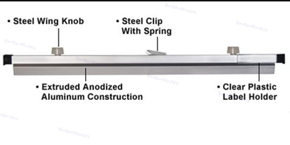 18.5" Hanging Print Clamps (Model PC618)