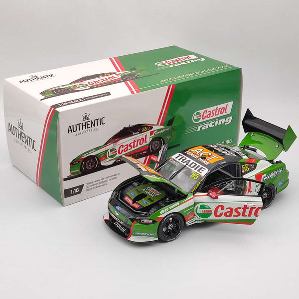 1/18 Authentic CASTROL RACING THOMAS RANDLE's #55 FORD MUSTANG GT 2021 Diecast Toys Car Gift