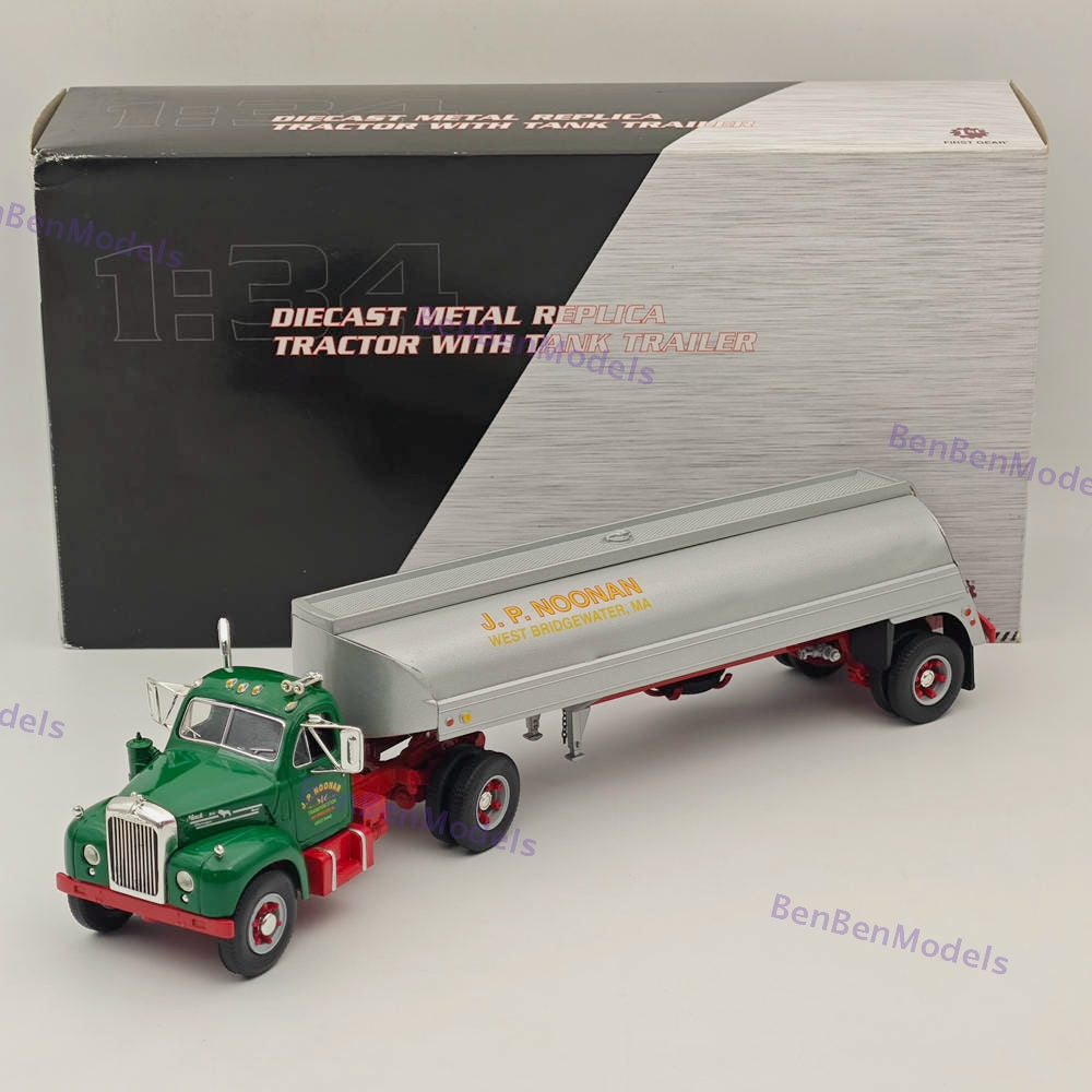1:34 FIRST GEAR Mack B-Model with 30 Fuel Tank Trailer DIECAST Model 19-4040