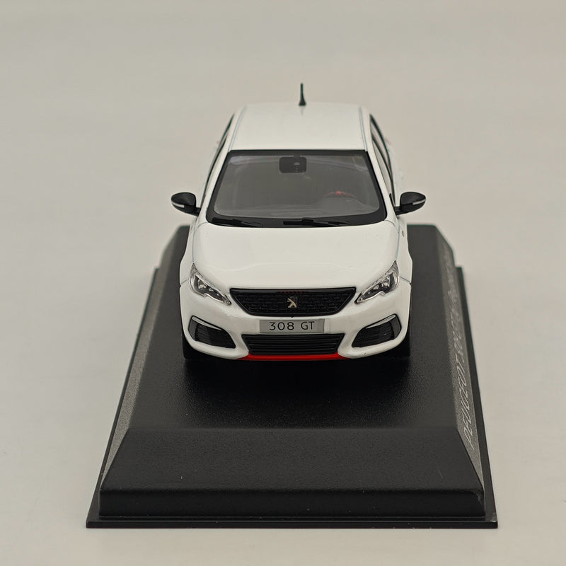 1/43 Norev Peugeot 308 GTi SPORT VERSIO Diecast Model Cars Collection White