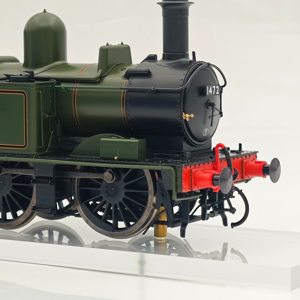 Dapol 7S-006-026 O Gauge 14xx Class 1472 -0-4-2T BR Lined Green Early Emblem DCC