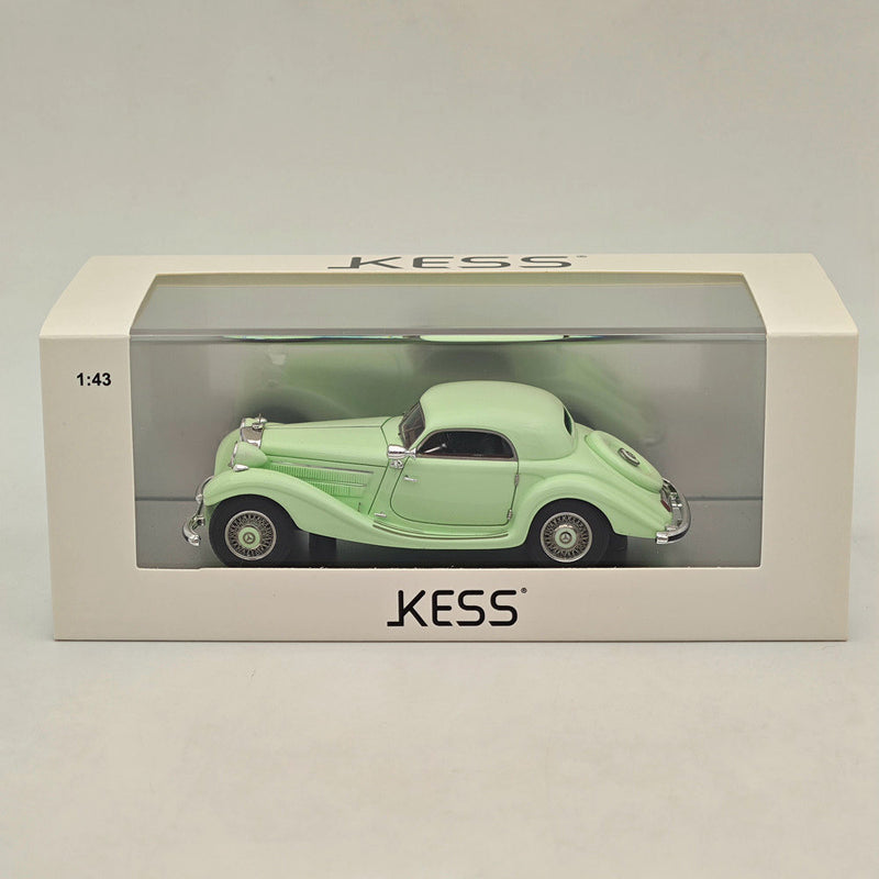 Kess-Model 1/43 Mercedes Benz 320N Combination Coupe W142-1938 Resin Model White