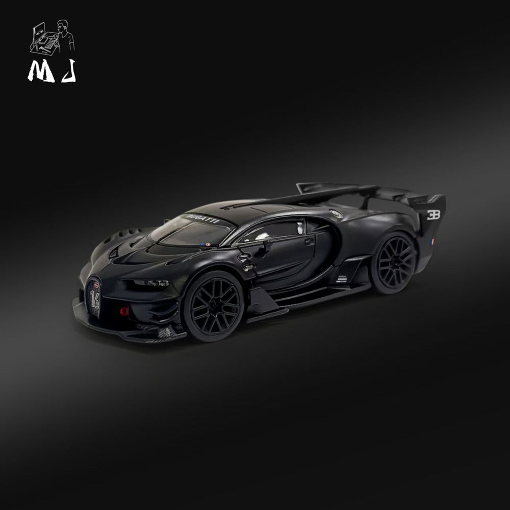 Bugatti Vision GT Gulf Miniature Diecast Toys 1:64 Modèles de voitures Collection Cadeaux Édition limitée 