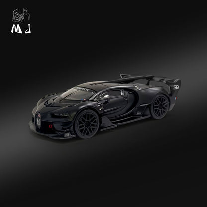 Bugatti Vision GT Gulf Miniature Diecast Toys 1:64 Modèles de voitures Collection Cadeaux Édition limitée 