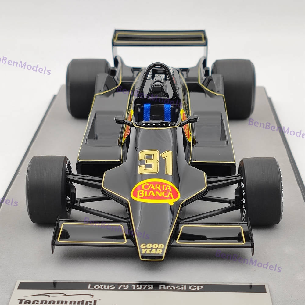 1/18 Tecnomodel Mythos Series Lotus 79 1979 Brasil GP #31 Hector Rebaque Resin