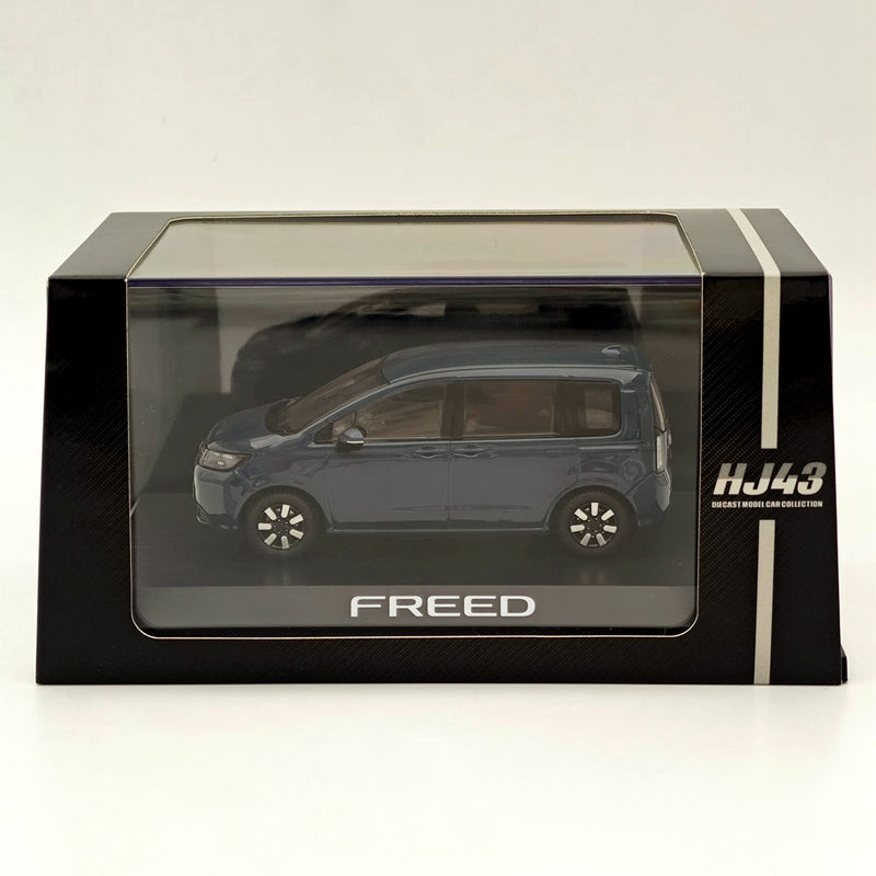 Hobby Japan 1/43 Honda FREED Seabed Blue Pearl HJ431009SB Diecast Model Car