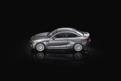 MORTAL 1/64 F87 M2 Performance Coupe Limited Diecast Vehicle Hobby Display Present for Car Enthusiast