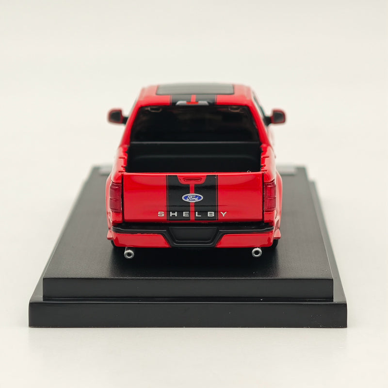 Funny Model 1/64 Scale Ford SHELBY F-150 Shelby Super Snake Pickup Diecast Red