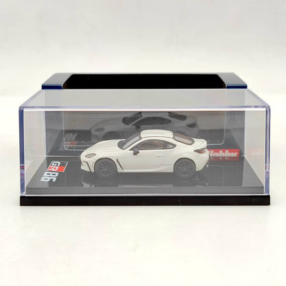 Hobby Japan 1:64 Toyota GR86 RZ 3BA-ZN8 Blanc HJ641048AW Jouets moulés sous pression Modèles de voitures Collection Cadeaux États-Unis