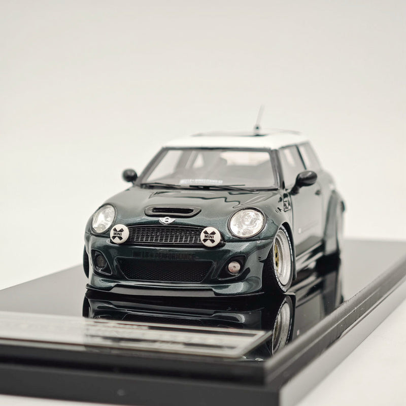 ENGUP 1/43 LB Mini Cooper R56 Resin Car Models Limited Collection Green