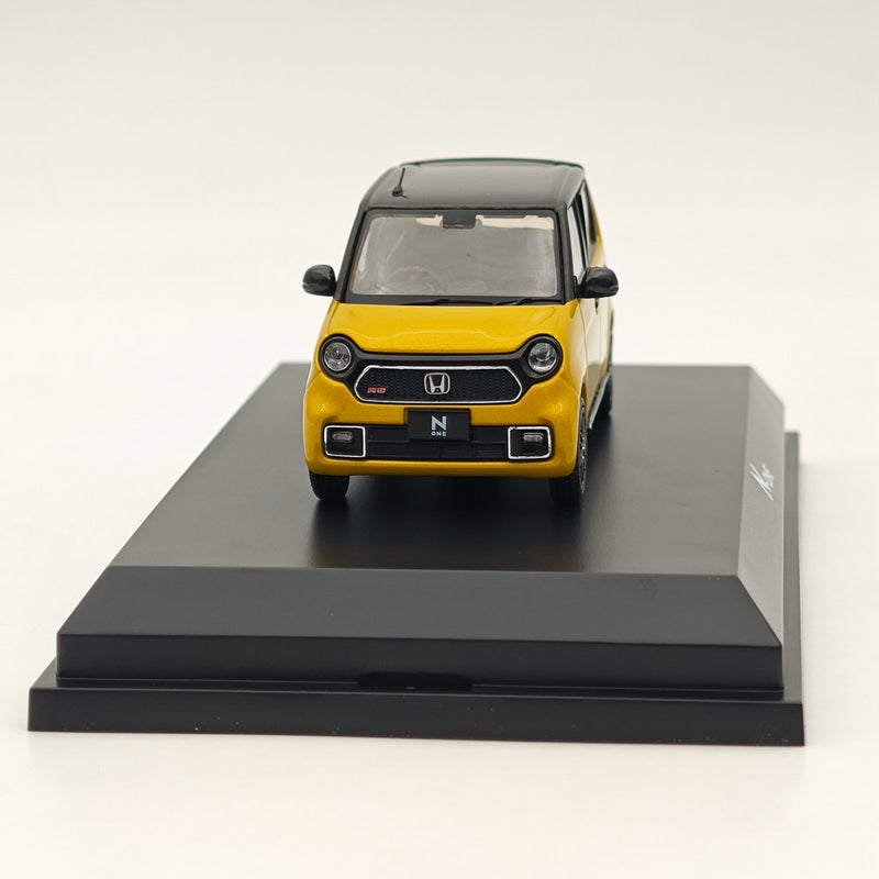 Hobby Japan 1/43 Honda N-ONE RS Premium Yellow Pearl ll HJ432001Y Diecast Model Car Limited Collection