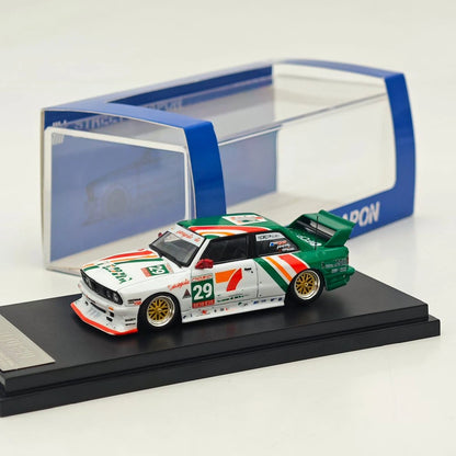 SW 1:64 M3 E30 LTO Widebody Modified Coupe Racing Sports Diecast Model Car Limited Edition