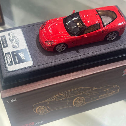 Bliss 1/64 Corvette C6 Hardtop/Convertible Foshan APAxpo Exhibition Special Edition Diecast Model Car