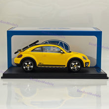 1/18 Volkswagen Beetle Dune Concept Radscale Yellow Resin Car Limited Collection
