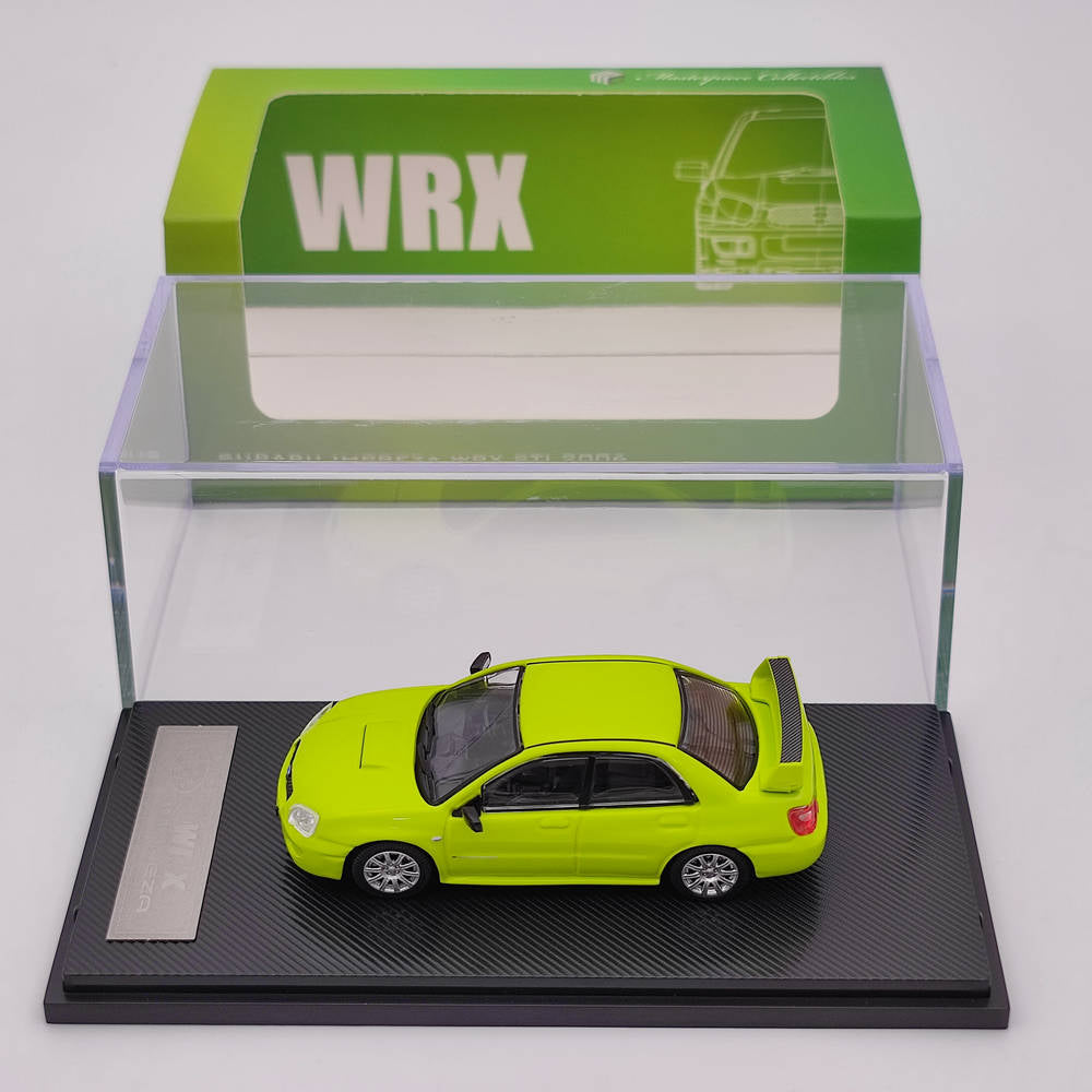 1:64 Subaru Impreza WRX STI 2006 Diecast Toys Car Models Miniature Vehicle Hobby Collectible Gifts