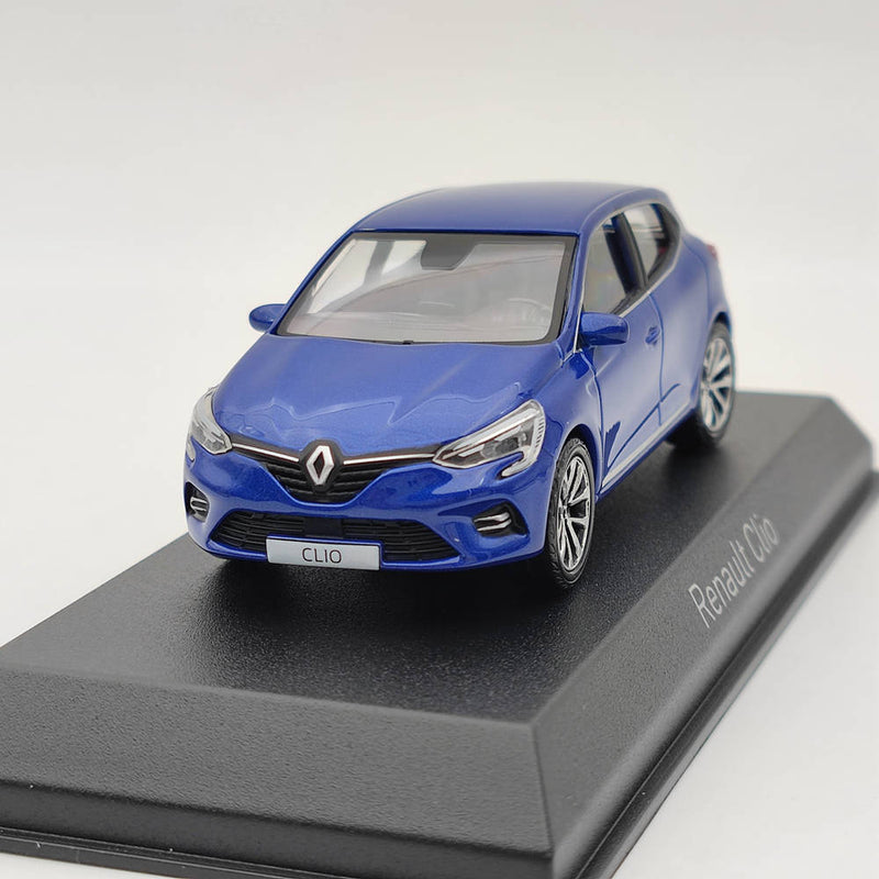 Norev 1:43 Renault Clio 2019 BLUE Diecast Model Car Limited Collection Toys Gift