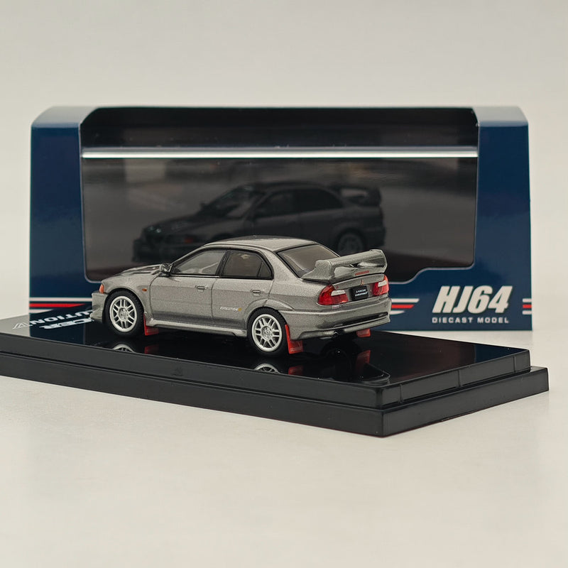 Hobby Japan 1/64 Mitsubishi Lancer GSR Evolution V (CP9A) 1998 HJ642032AS Silver