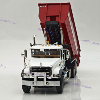 1/34 FIRST GEAR Mack Granite MP & Tub-Style Roll-Off Container DIECAST 19-4226