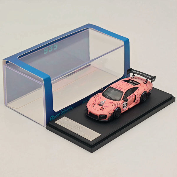 1/64 Stance Hunters Porsche 935 #23 High REV Series Pink Resin Models Limited 499 Collection Auto Toys Gift