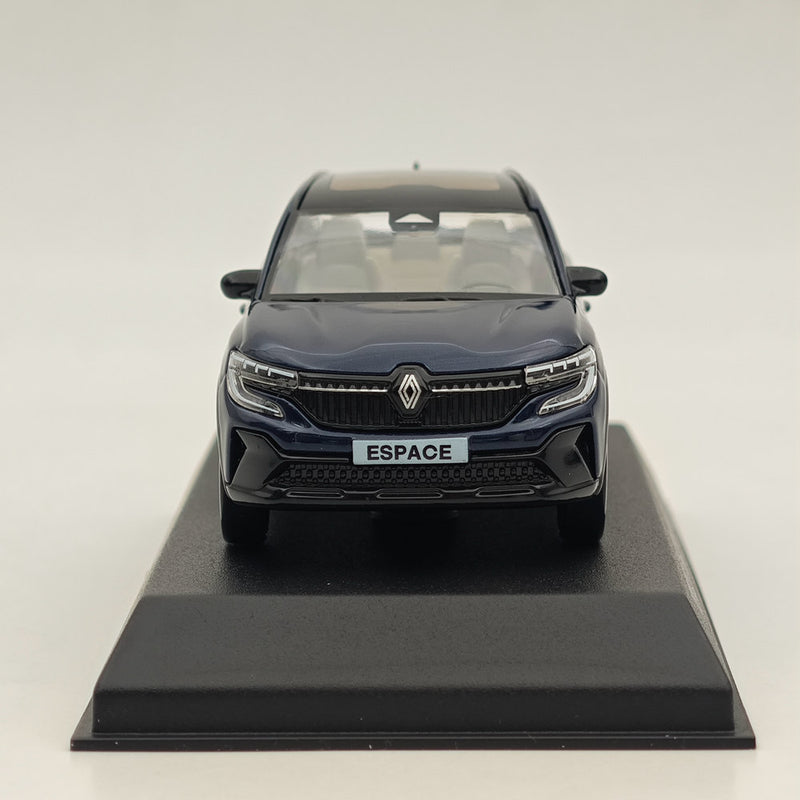 1/43 Norev Renault Espace E-tech Full Hybrid Diecast Model Cars Collection Blue