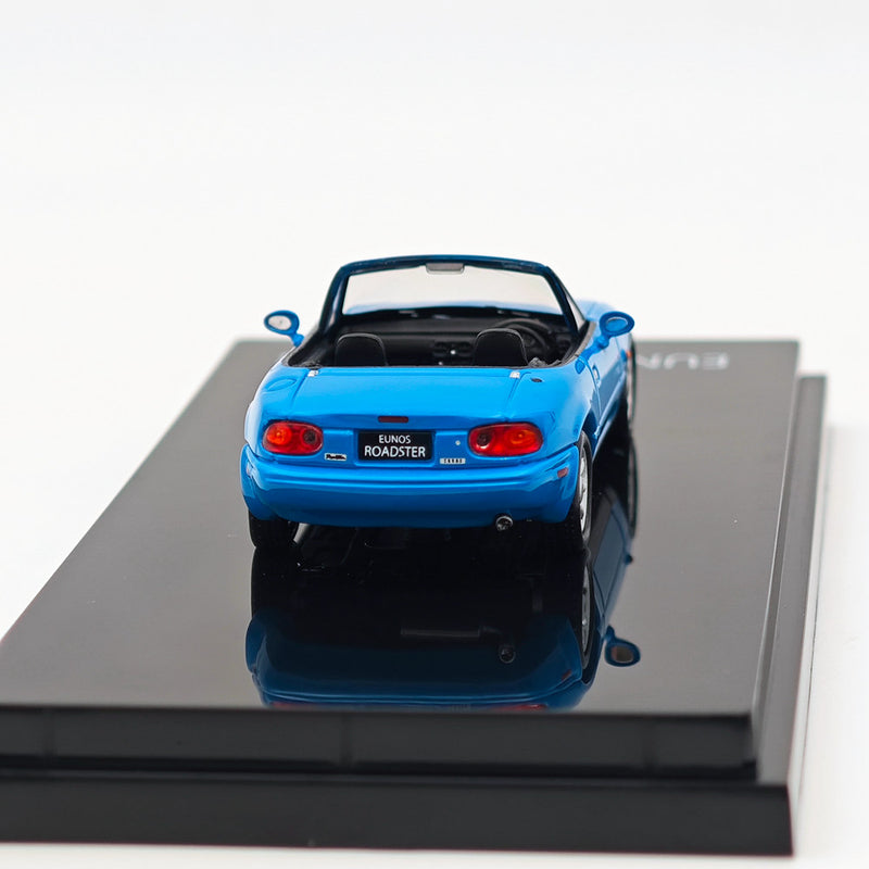 1/64 Hobby JAPAN Mazda EUNOS ROADSTER NA6CE WITH TONNEAU COVER Blue HJ642025ABL Diecast Models Car Limited Collection Auto Toys Gift