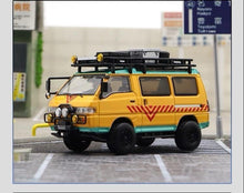 Autobots Models 1:64 Mitsubishi Delica 4X4 Star Wagon Van Diecast Toys Car Miniature Vehicle Hobby Collectible Gifts