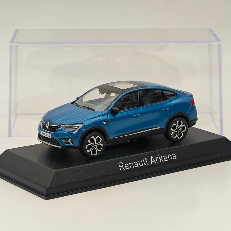 1/43 Norev Renault Arkana Techno 2022 Zanzibar Diecast Model Cars Limited Blue