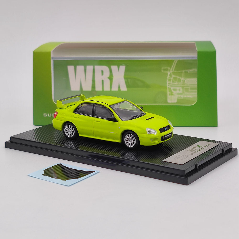 1:64 Subaru Impreza WRX STI 2006 Diecast Toys Car Models Miniature Vehicle Hobby Collectible Gifts